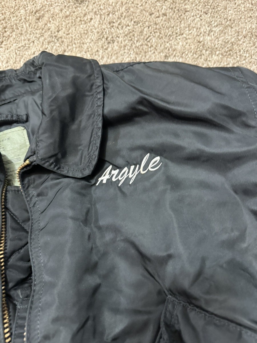 Alpha Industries Flyer's Jacket CWU-45/P Men's XLarge Black