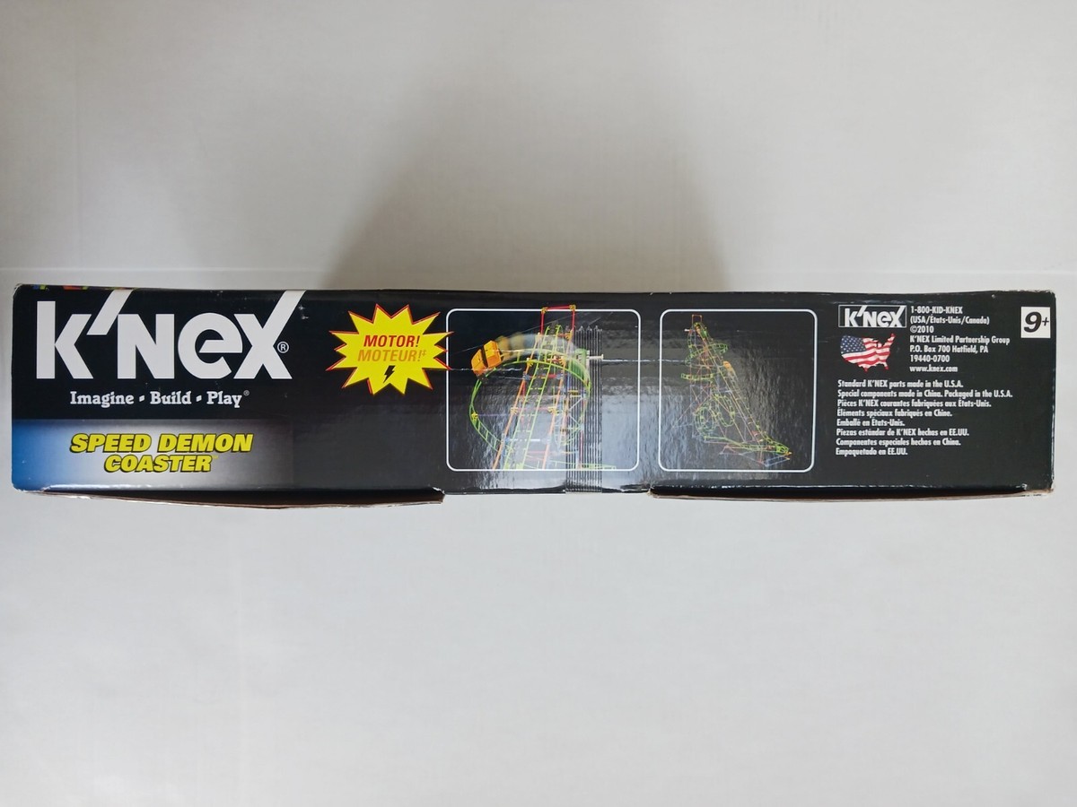 K'NEX Speed Demon Coaster 58108 675pc 2.7ft Tall for sale online