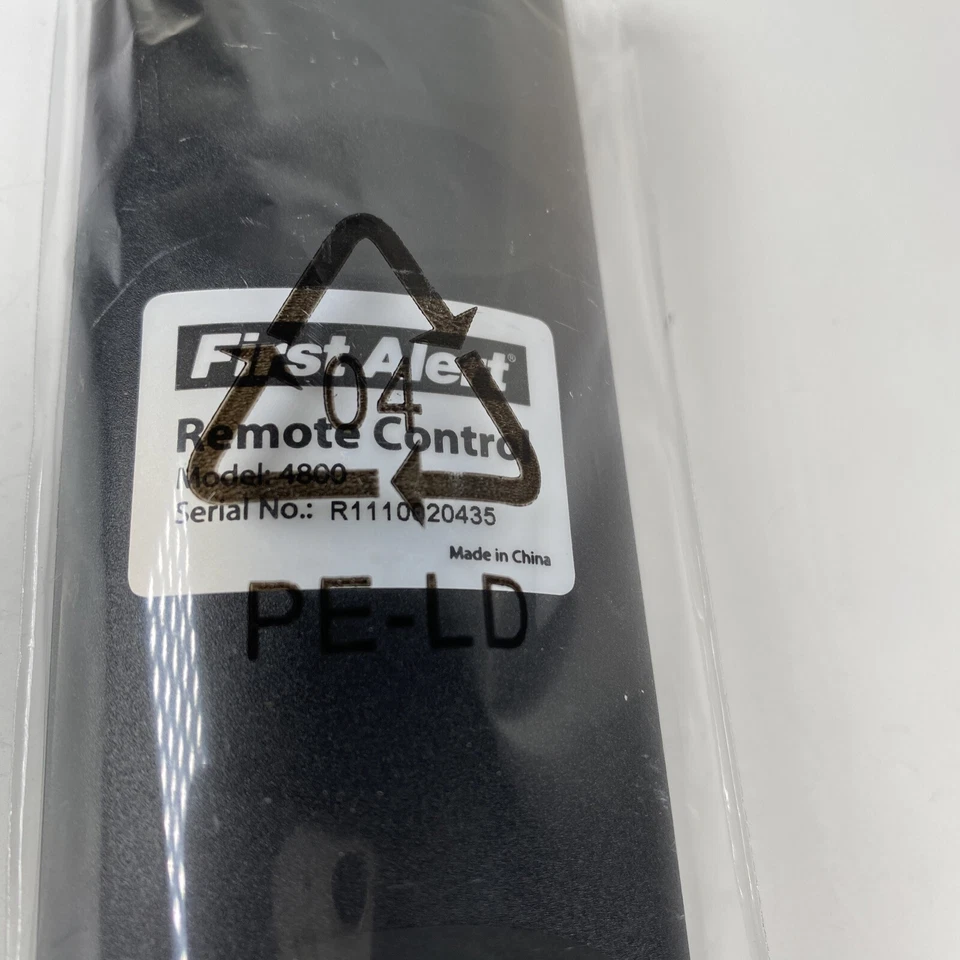 FIRST ALERT 4800 4-CHANNELS DVR RECORDER SECURITY SYSTEM Remote Only NEW - Image 4 of 4