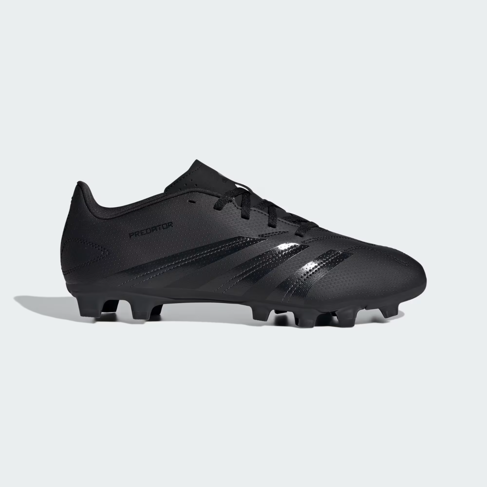 Size UK 12 -  adidas Predator Club Flexible Ground Black Football Boots