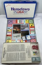 1986 Hometown USA Monopoly Game by Milco Complete in Great Condition FREE SHIP