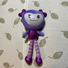 Brightlings Purple Pink Interactive Doll Spin Master 15" Talking Light Up Plush