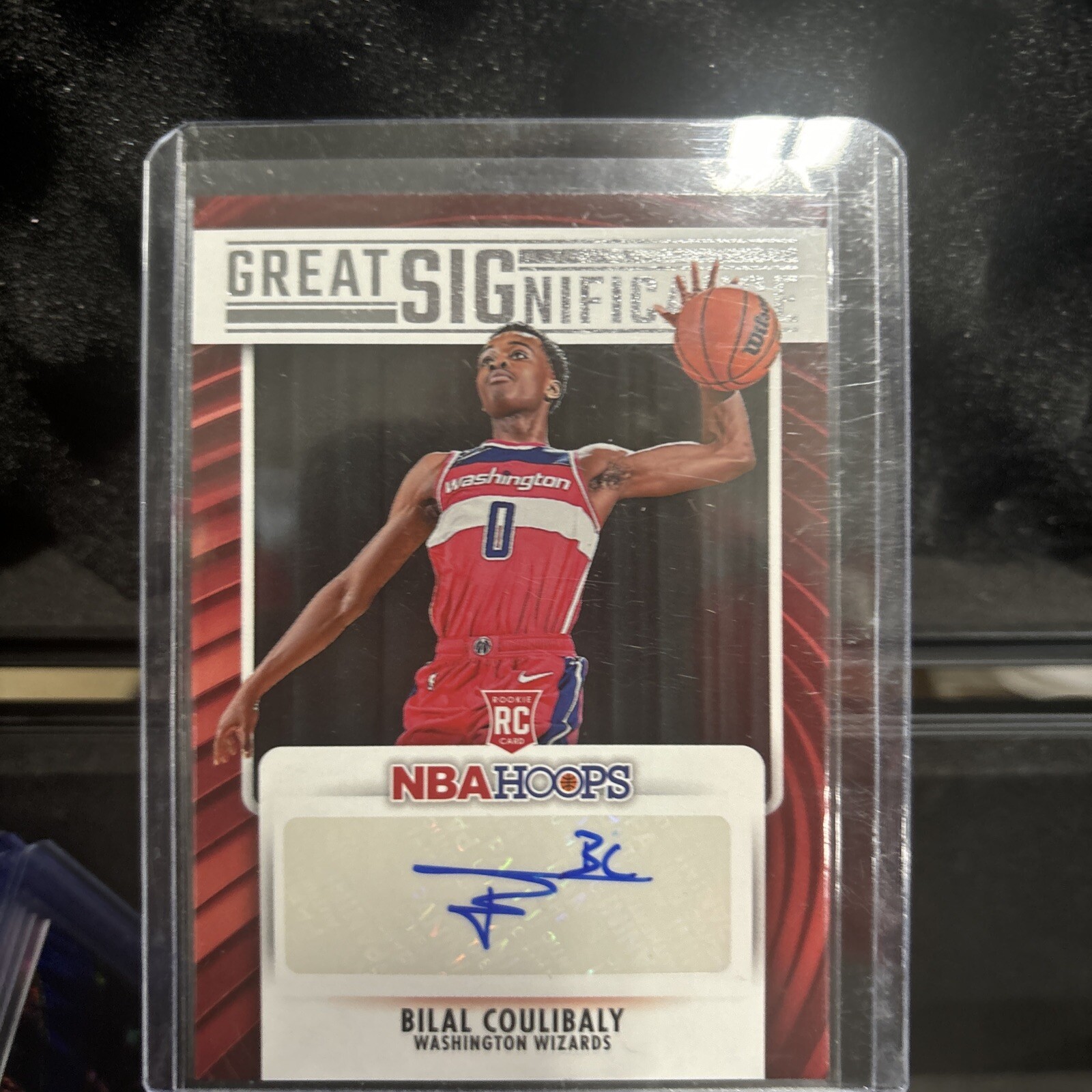 2023-24 Panini NBA Hoops - Great SIGnificance #GS-BIL Bilal Coulibaly (AU, RC)