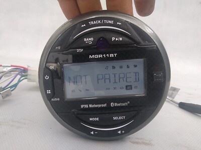 Dual MGR1BT Gauge Hole Receiver with Bluetooth 