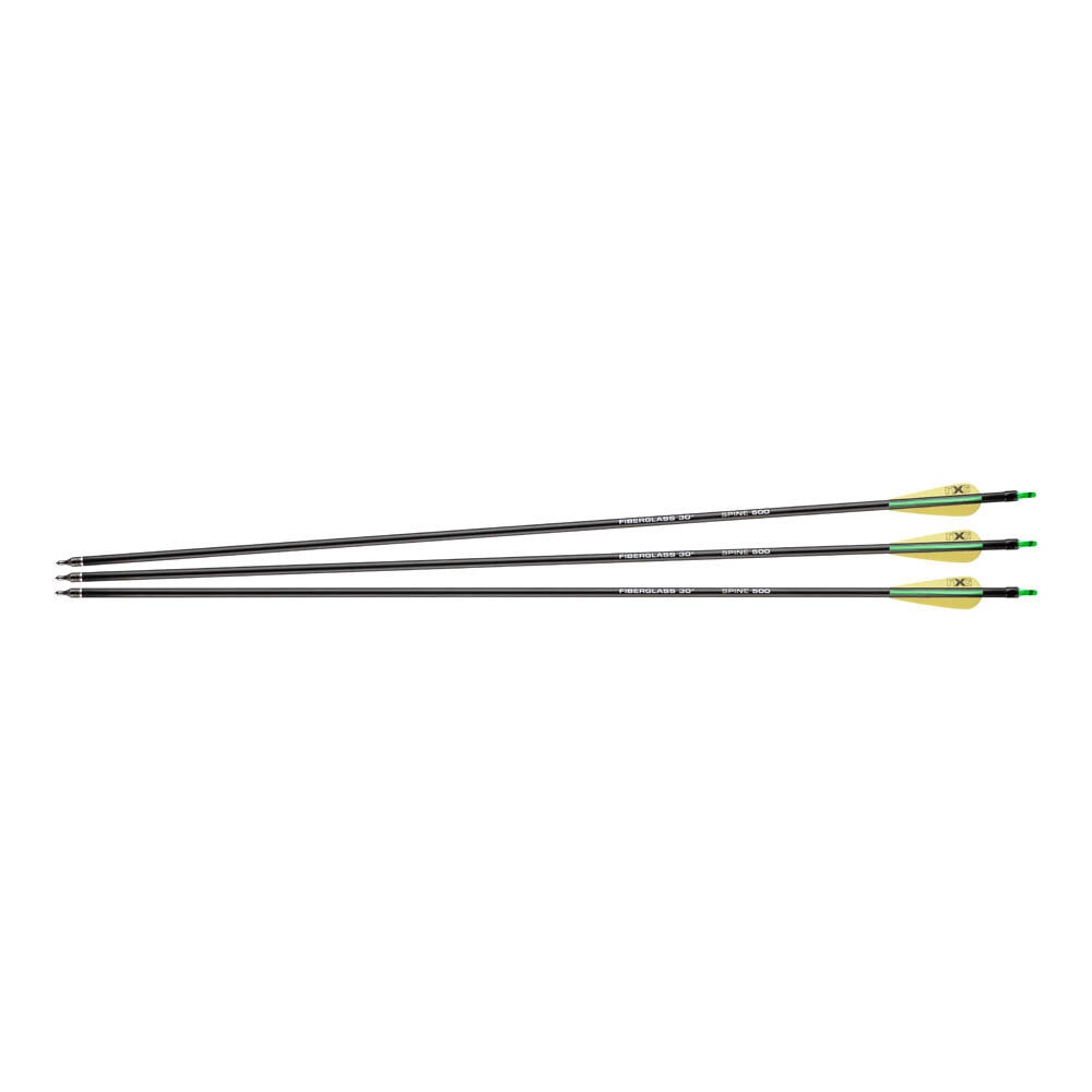 Umarex Archery NXG Fiberglass Bow Arrows 30” 3 Pack
