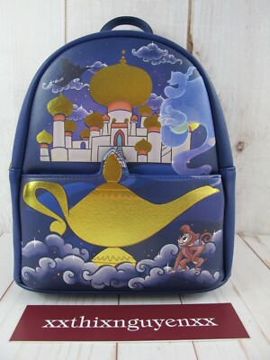 Loungefly Disney Aladdin Princess Jasmine Castle Backpack  display picture 3
