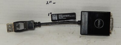 Dell DANARBC084 OEM Display Port Computer Output to DVI Adapter Dongle Cable
