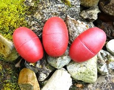 10 St&uuml;ck Schwimmer Stellnetz Netzschwimmer Fischernetz  100mmX 60mm 190g Rot
