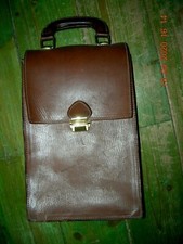 MENS PURSE - 70s - LEATHER - N.O.S.