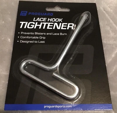 ProGuard Lace Hook Tightener for Ice Skates, Hockey Skates, Figure Skates, NEW