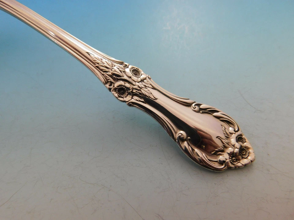 Ajuste(s) de lugar de tamaño regular Wild Rose de International de plata esterlina 4 piezas Foto 3 de 4