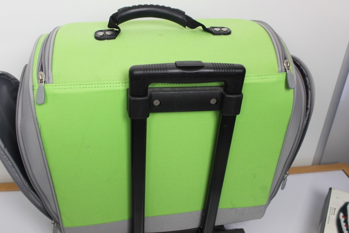 Cricut Storage Tote Rolling Tote Bag Green 2008 Provo Craft