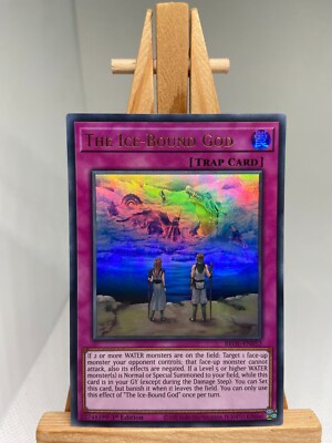 Der eisgebundene Gott - Ultra Rare 1. Auflage BROL-DE052 - NM - YuGiOh