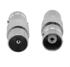 BNC Male To Female Coupler Connector Joiner CCTV DVR Camera Coax Cable UK