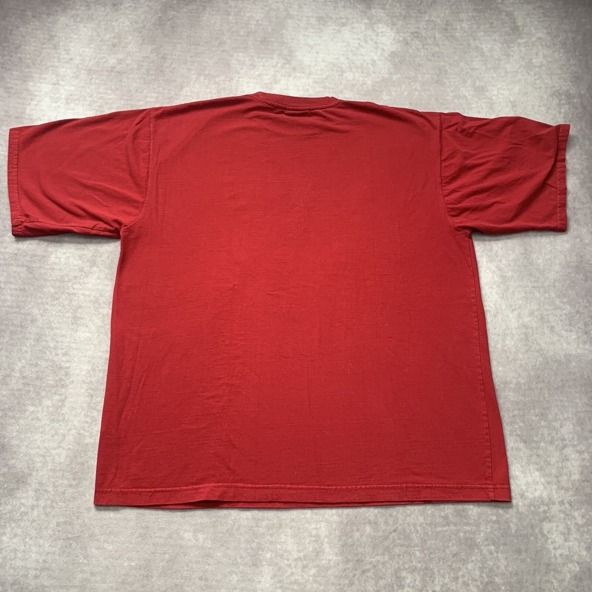 Vintage 90s FUBU Shirt Size XL Money Power Respect Red 05