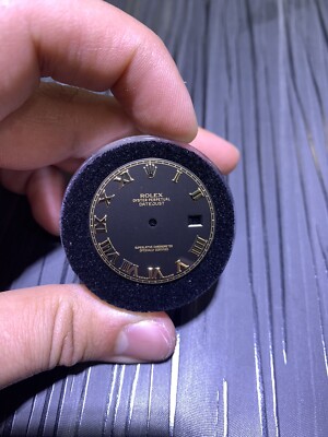 Rolex DateJust 2 Men's 41mm Black Gold Roman Numerals 116333 DISCONTINUED DIAL
