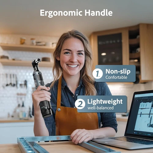 Taskstar Electric 1/2" IMPACT WRENCH 1200NM Cordless 3/8" RATCHET 40NM COMBO KIT - Picture 16 of 23