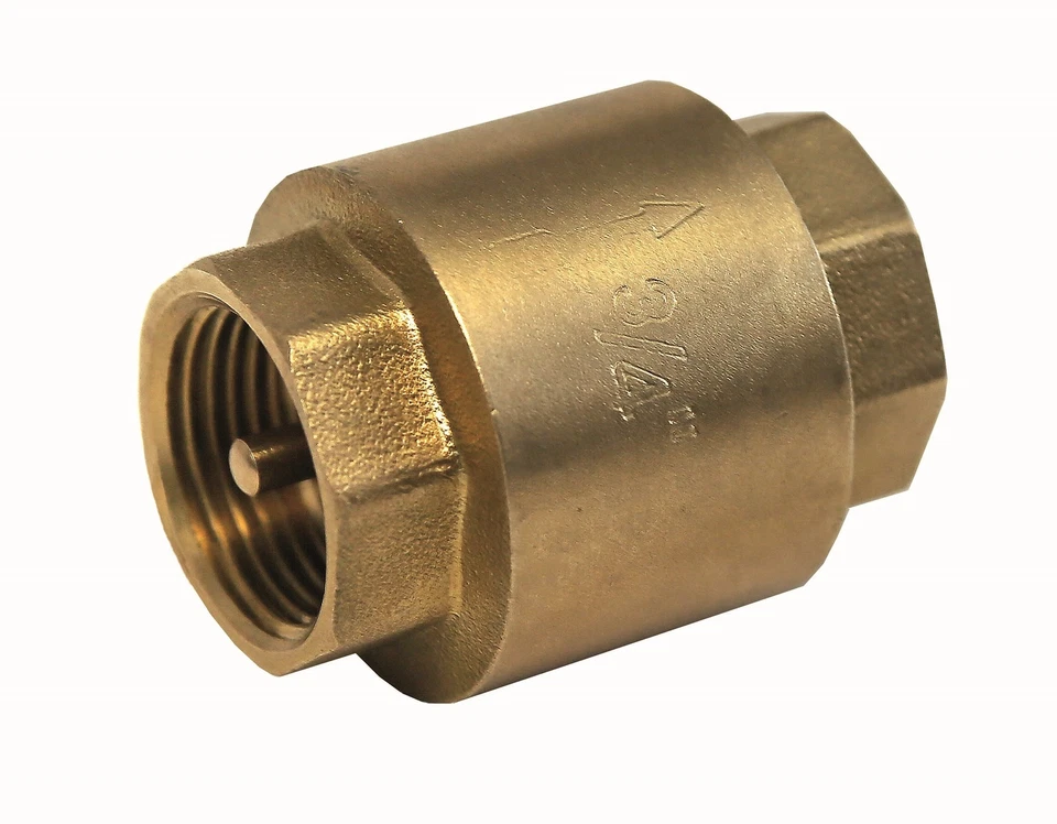 Brass Spring Check Valves : Non-Return Valves : Sizes 1/2" To 4" BSP