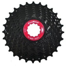 Sunrace CSRX1 11 Speed Road Bike Cassette 11-28T , Black