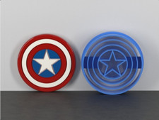 Formina tagliabiscotti Capitan america scudo marvel cookie cutter pasta zucchero