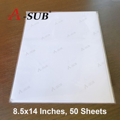 8.5 x 14 sublimation paper