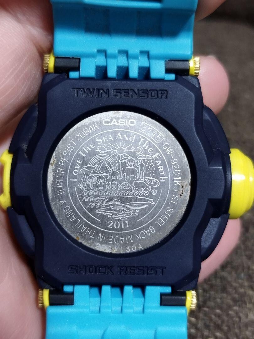 Casio G-shock Riseman GW-9201KJ-9JR Yellow USED | eBay Casio G-shock Riseman GW-9201KJ-9JR Yellow USED | eBay