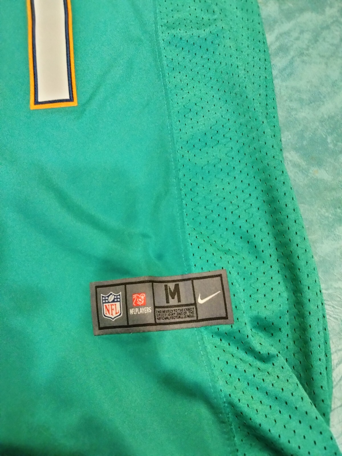 FILA Maglia Miami Dolphin Eric Rowe taglia media