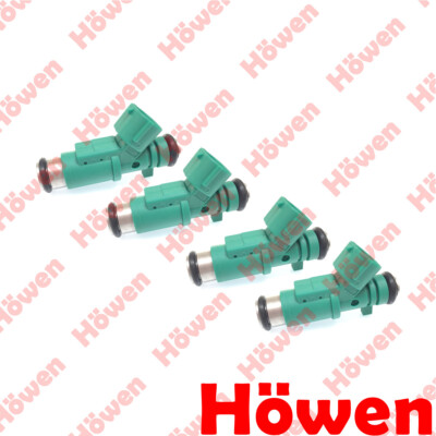 Howen 4x Petrol Fuel injector for Ford Peugeot Citroen 1124cc 1360cc 1.1 1.4 198
