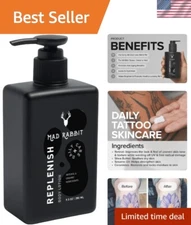 9.5oz Hydrating Tattoo Lotion | Lightweight, Anti-Aging Formula for Daily Use