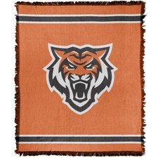 Idaho State University Blanket, 50"x60" Primary Logo Woven Cotton Blend Throw