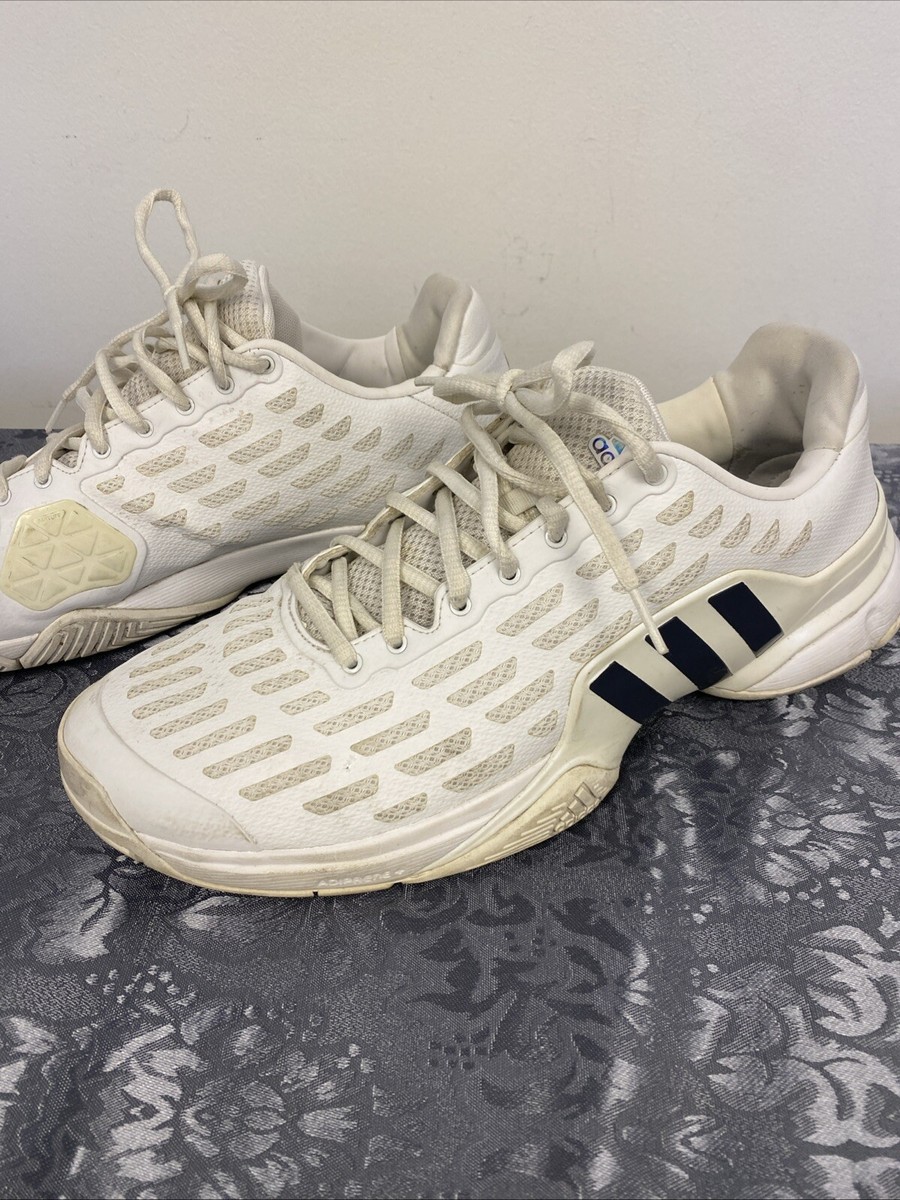 adidas Barricade men tennis shoes - Black/White ID1551 Size adidas Barricade men tennis shoes - Black/White ID1551 Size