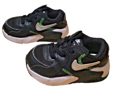 Nike Air Max Toddler Size 4C Excee Anthracite Black And Green Baby CD6893-015