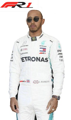 Combinaison De Karting F1 Mercedes Imprimée - Modèle 2020 Style Hamilton, Neuve Marque FR-1
