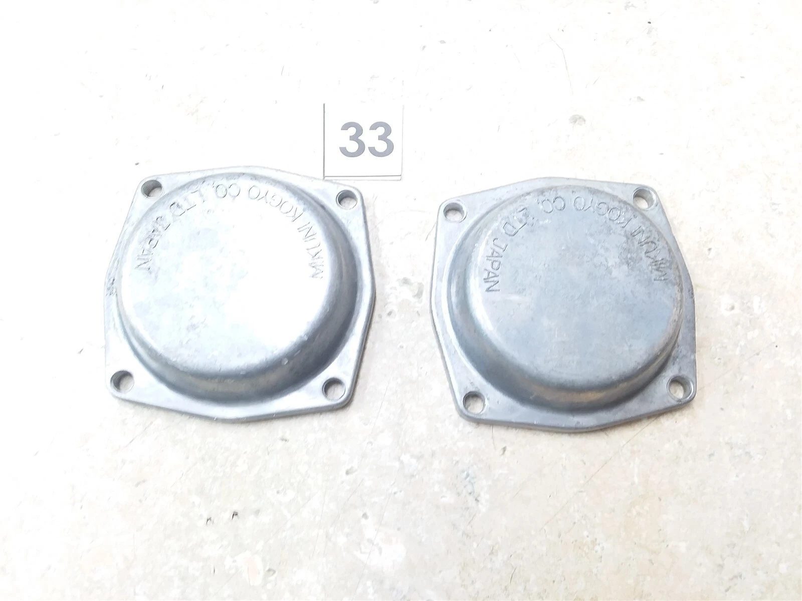 Suzuki GS650 Carburetor Top Covers 1981 1982 1983 #33 AP-362