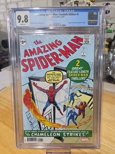 Amazing Spider-Man: Facsimile Edition 1 CGC 9.8  Reprints Amazing Spider-Man 1