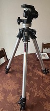 Bogen Manfrotto 3001 Tripod w/ 3025 3-Way Head, All EXCELLENT