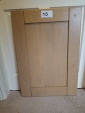 One single Howden Kitchen Cabinet Door in Oak wood 497mm wide