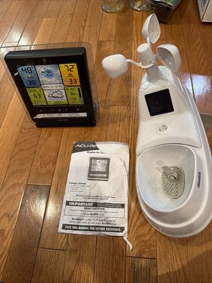 AcuRite 01529M Portable Weather Station- Missing Pole , Untested Parts Only