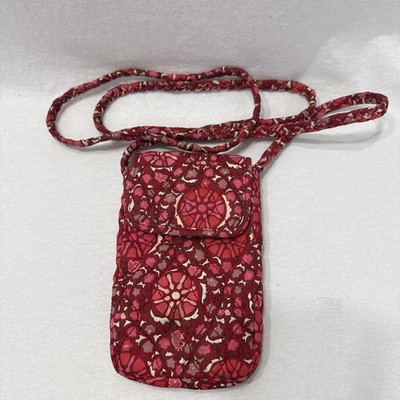 RHODE x Target Red-Pink Small Zinnia Floral Print Quilted Crossbody Bag