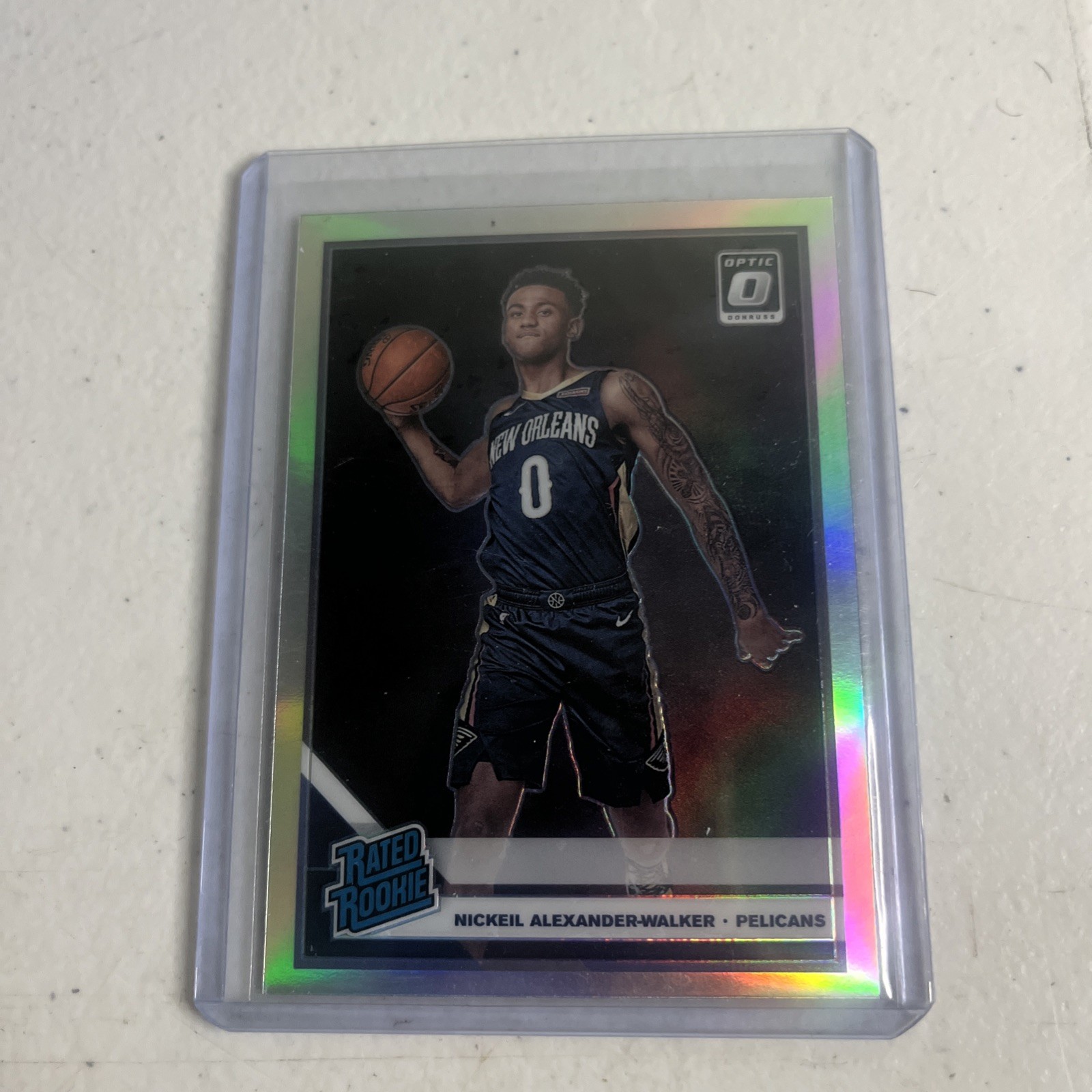 2019-20 Donruss Optic Nickeil Alexander-Walker #184 Holo Rookie