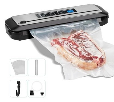 Inkbird vacuum sealer, including starter kit, automatic high-power vacuum sealer