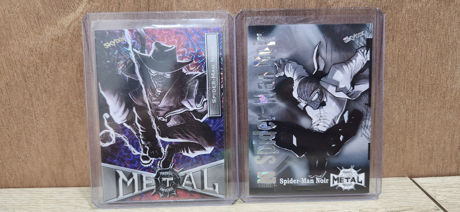 Spider-Man Noir # 6/62 Marvel Metal 2022 Z-Force Amazing Rave #Z-41 0tg8 Extras!