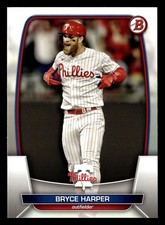 Bryce Harper 2023 Bowman #24 Philadelphia Phillies FREE SHIPPING