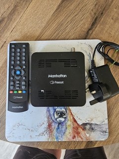 Manhattan SX Freesat HD Satellite TV Box with HDMI and Remote