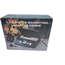 Jobar's Illuminated Magnifying Negative film and slide viewer NEW Vintage
