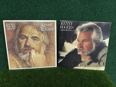 KENNY ROGERS VINYL LP  LOT OF 2 VG CONDITION