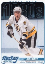 2013-14 UD #HH47 Ray Bourque Hockey Heroes: 1980s