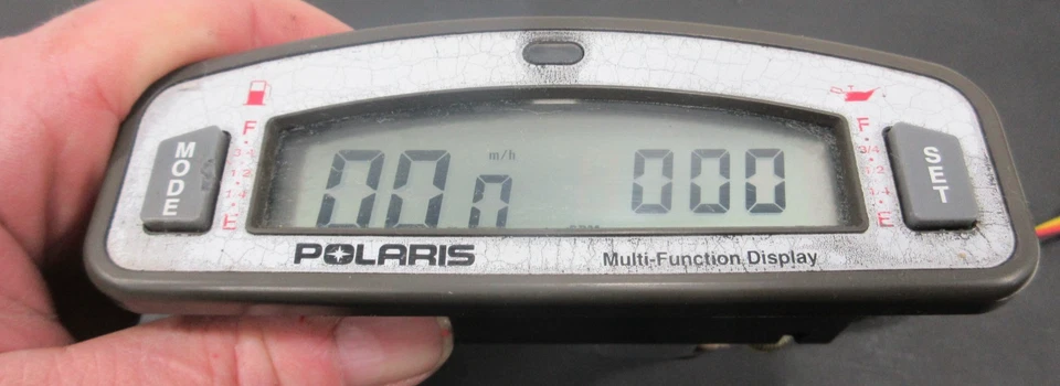 TESTED OEM POLARIS 1997 SLTX 1050 PWC MFD DISPLAY GAUGE only 18.1 Hours 3280269 - Image 3 of 4