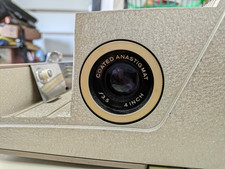 Sawyer's 500R 500-R Desktop 35mm Slide Projector Portable w/ Case