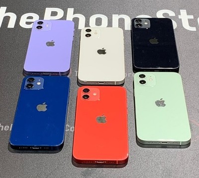 Apple iPhone 12 - 64GB 128GB 256GB - All Colors - Unlocked